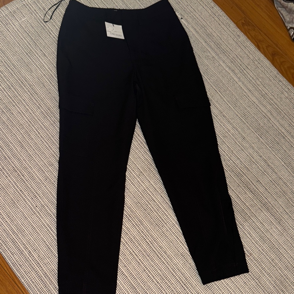 On You Black Cargo Pants